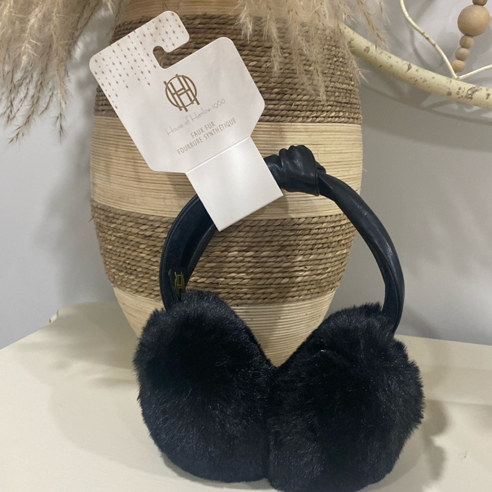 NWT House Of Harlow Faux Fur Earmuffs